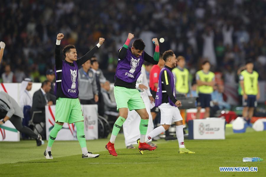 (SP)UAE-ABU DHABI-SOCCER-AFC ASIAN CUP 2019-FINAL-JPN VS QAT