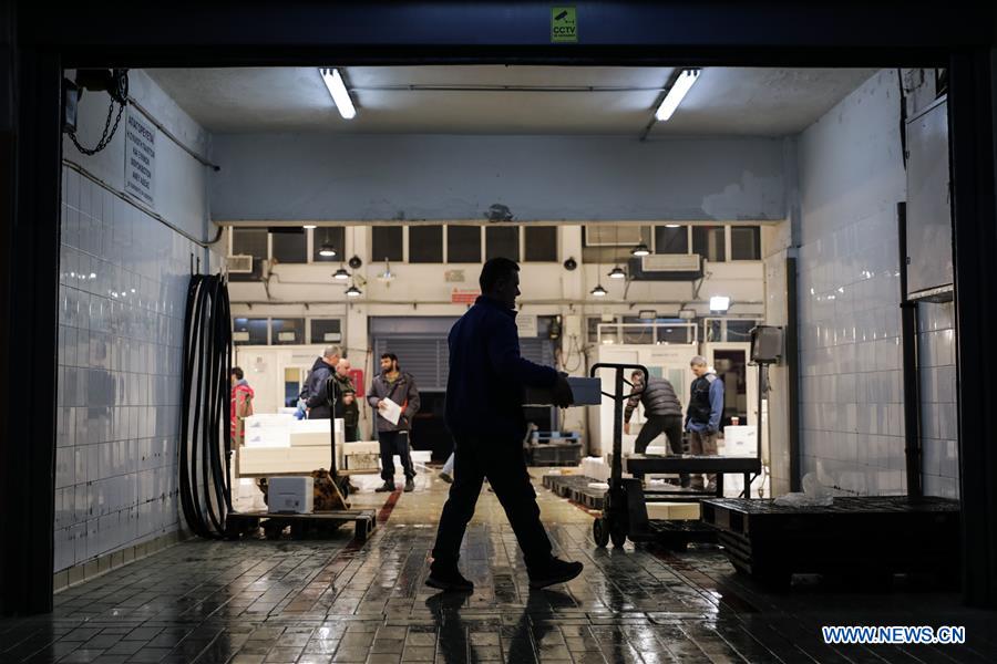 GREECE-PIRAEUS-FISHMARKET-KERATSINI