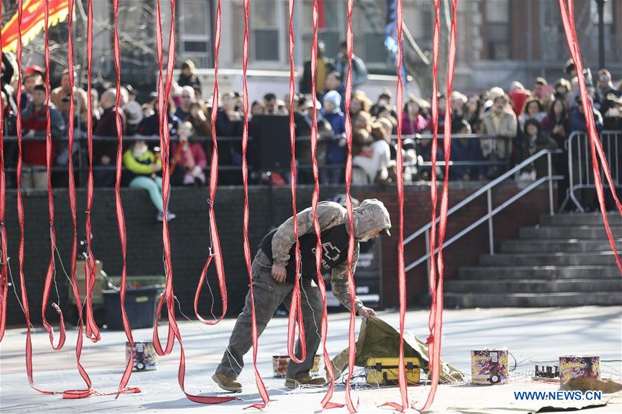 U.S.-NEW YORK-LUNAR NEW YEAR-CELEBRATIONS