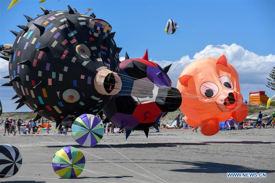 NEW ZEALAND-OTAKI-KITE FESTIVAL