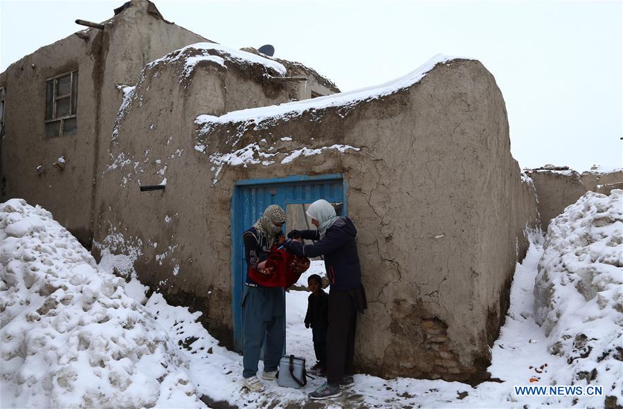 AFGHANISTAN-GHAZNI-VACCINATION