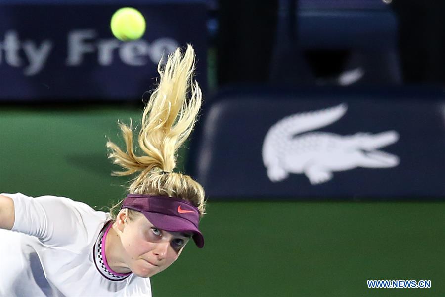 (SP)UAE-DUBAI-TENNIS-WTA-DUBAI CHAMPIONSHIPS