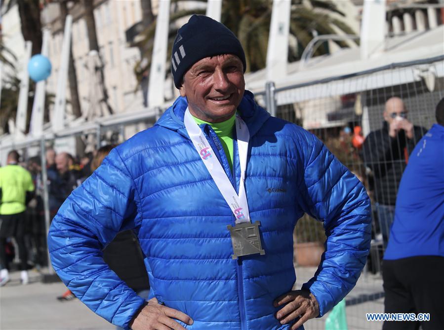 CROATIA-SPLIT-HALF MARATHON-SLOVENIAN PRESIDENT