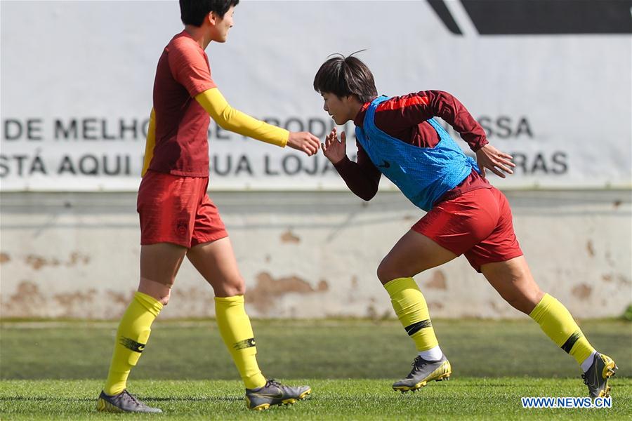 (SP)PORTUGAL-ALBUFEIRA-SOCCER-ALGARVE CUP-CHN-TRAINING SESSION