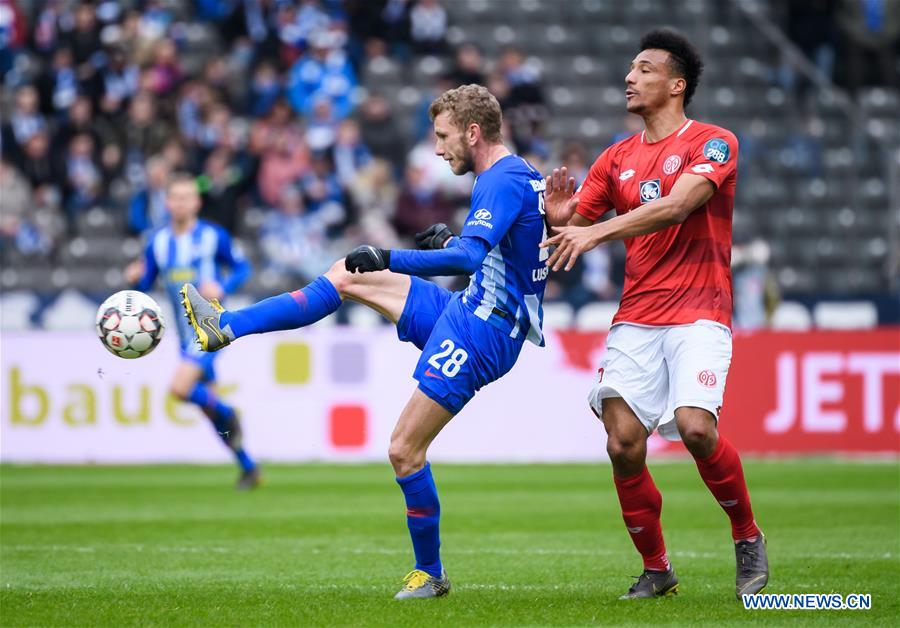 (SP)GERMANY-BERLIN-SOCCER-BUNDESLIGA-HERTHA VS MAINZ