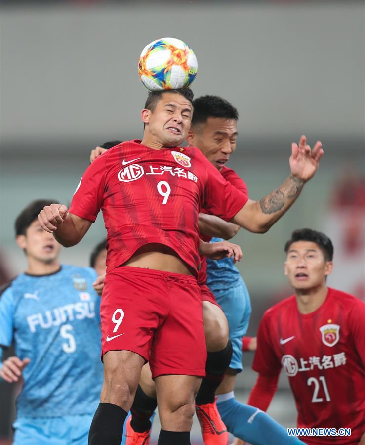 (SP)CHINA-SHANGHAI-AFC CHAMPIONS LEAGUE-GROUP H-SHANGHAI SIPG VS KAWASAKI FRONTALE(CN)