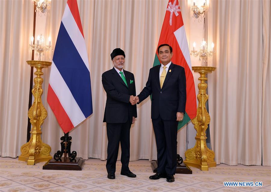 THAILAND-BANGKOK-PM-OMAN-FM-MEETING