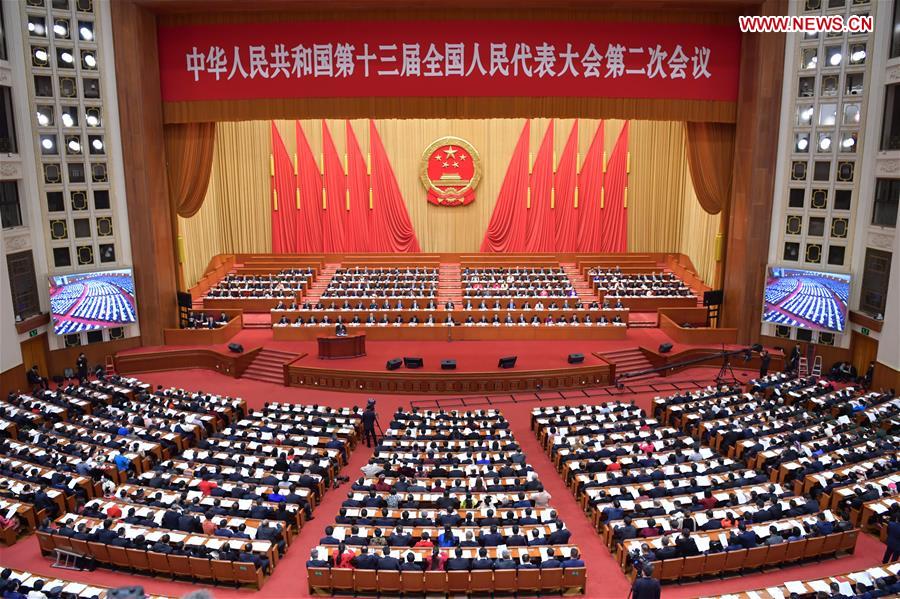 (TWO SESSIONS)CHINA-BEIJING-NPC-THIRD PLENARY MEETING (CN) 