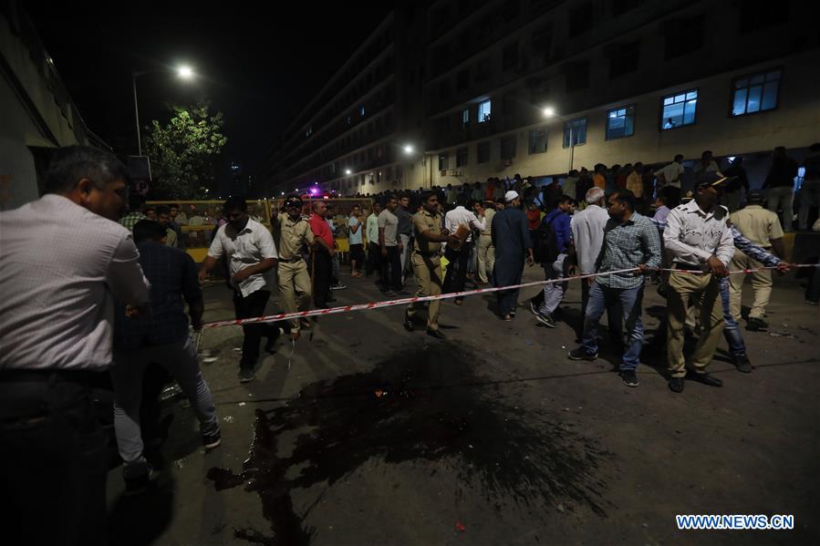 INDIA-MUMBAI-FOOTBRIDGE-COLLAPSE