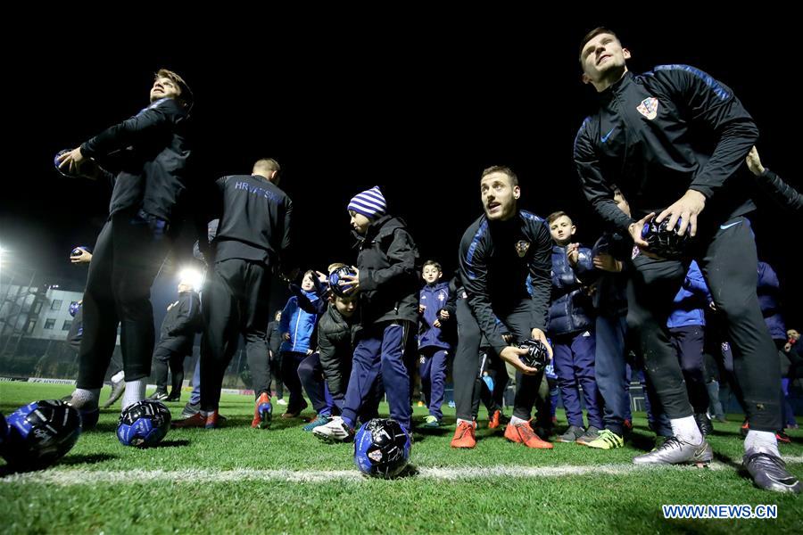 (SP)CROATIA-ZAGREB-SOCCER-EURO 2020-TRAINING