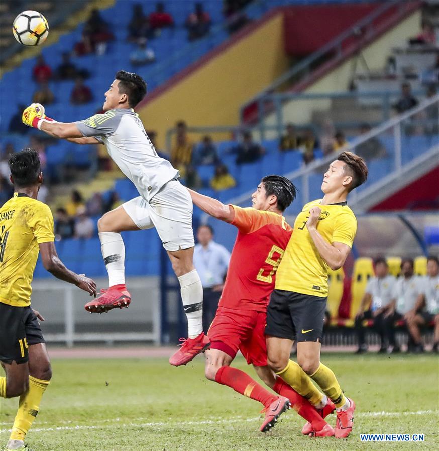 (SP)MALAYSIA-KUALA LUMPUR-FOOTBALL-AFC U23 CHAMPIONSHIP QUALIFIERS-GROUP J-CHN VS MYS