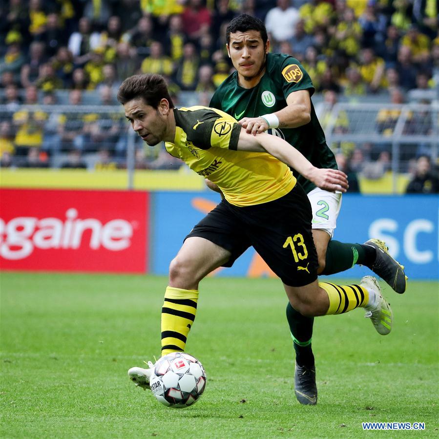 (SP)GERMANY-DORTMUND-SOCCER-BUNDESLIGA-DORTMUND VS WOLFSBURG