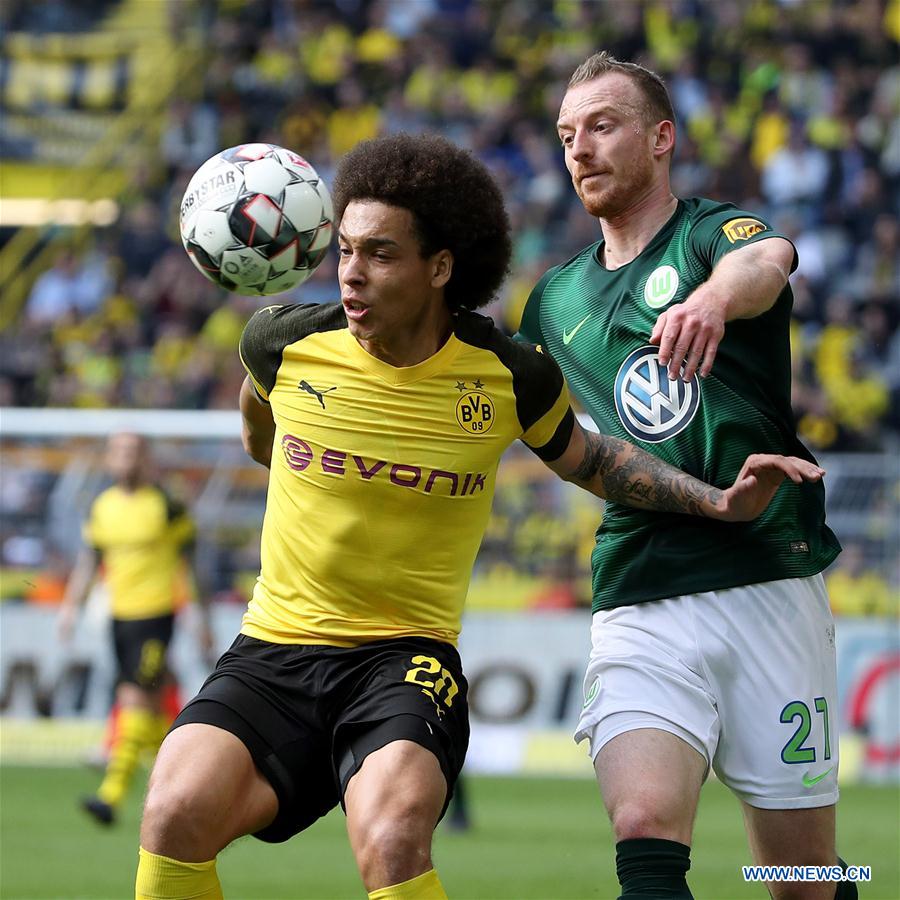 (SP)GERMANY-DORTMUND-SOCCER-BUNDESLIGA-DORTMUND VS WOLFSBURG