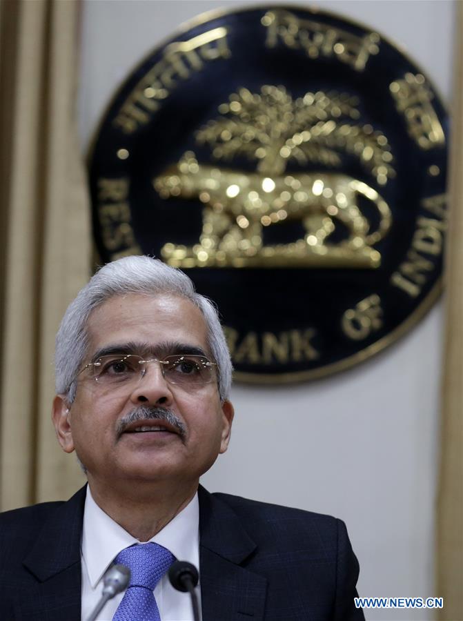 INDIA-MUMBAI-RBI POLICY-PRESS CONFERENCE