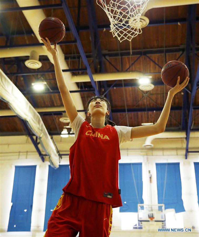 (SP)U.S.-LOS ANGELES-WNBA-DRAFT-HAN XU