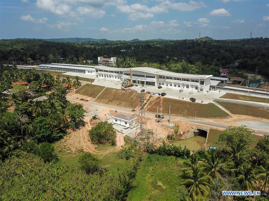 SRI LANKA-CHINA-FUNDED RAILWAY LINE-OPEN