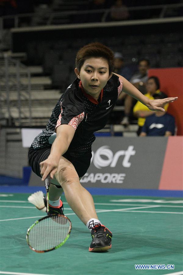 (SP)SINGAPORE-BADMINTON-SINGAPORE OPEN-DAY 1