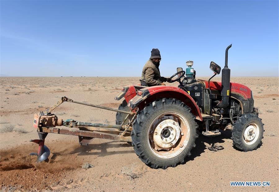 CHINA-INNER MONGOLIA-DESERT-GREENING (CN)