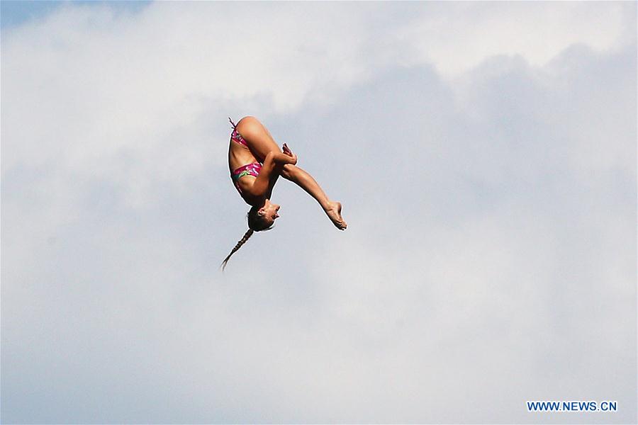 (SP)THE PHILIPPINES-PALAWAN PROVINCE-CLIFF DIVING WORLD SERIES