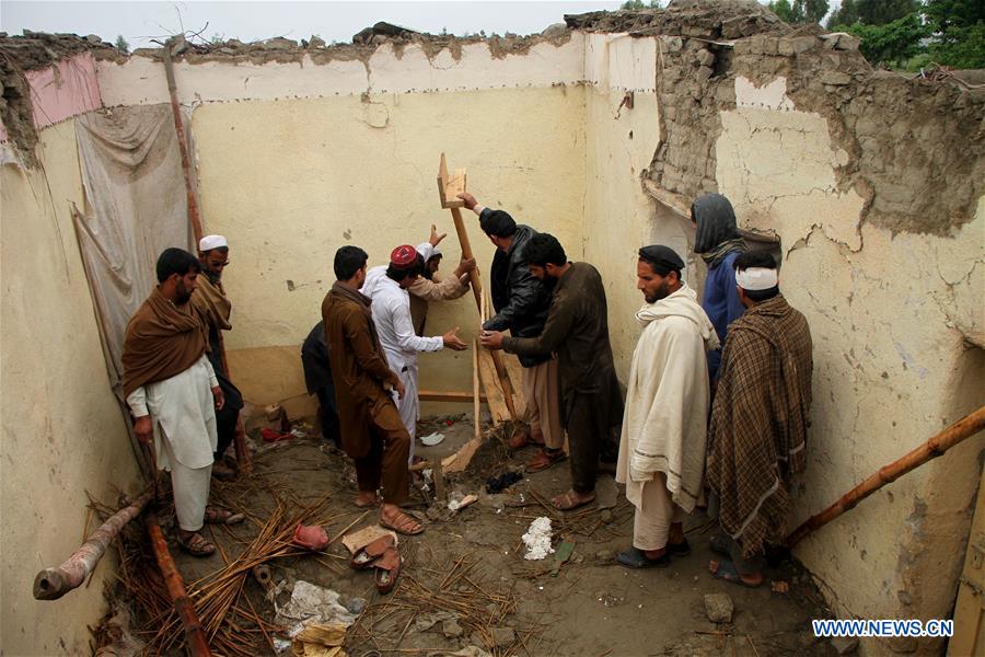 AFGHANISTAN-NANGARHAR-HOUSE-COLLAPSE