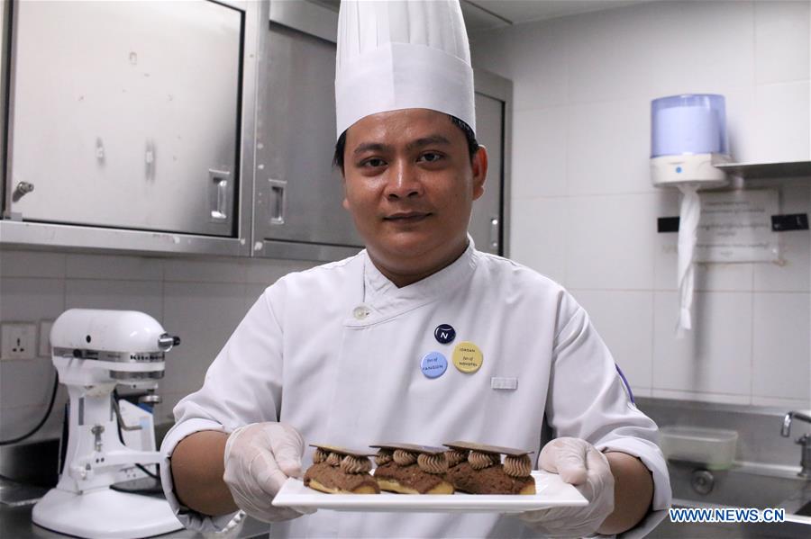 MYANMAR-YANGON-HEARING-IMPAIRED PASTRY CHEF