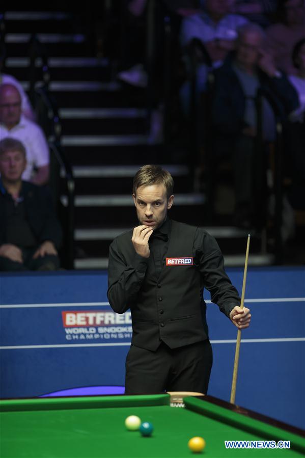 (SP)BRITAIN-SHEFFIELD-SNOOKER-WORLD CHAMPIONSHIP-DAY 11