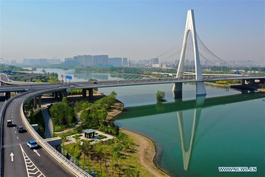 CHINA-SHANXI-TAIYUAN-FENHE RIVER-SCENERY (CN)