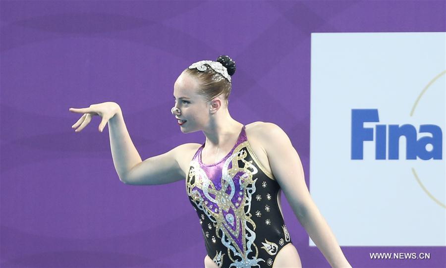 (SP)CHINA-BEIJING-FINA-ARTISTIC SWIMMING WORLD SERIES