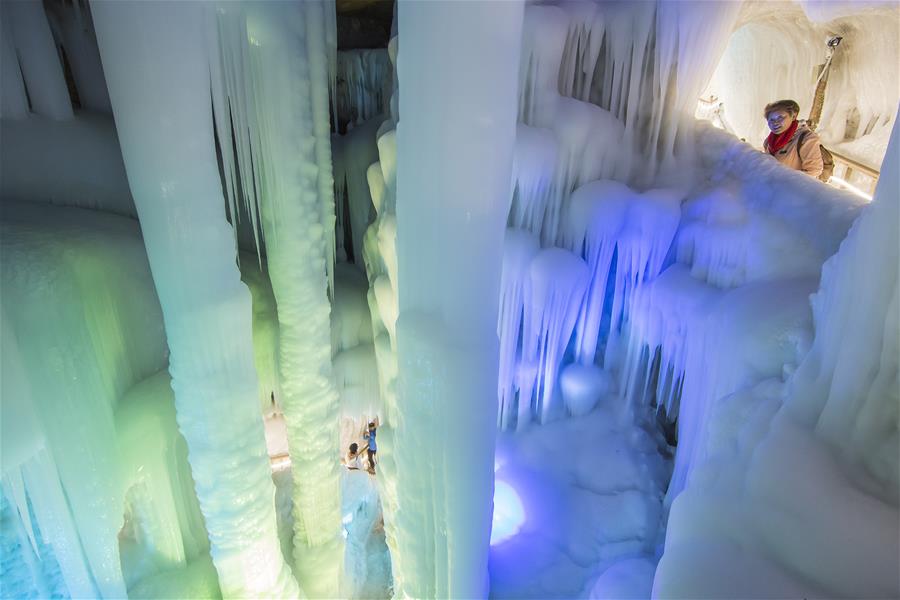 #CHINA-SHANXI-ICE CAVE-TOURISM (CN)