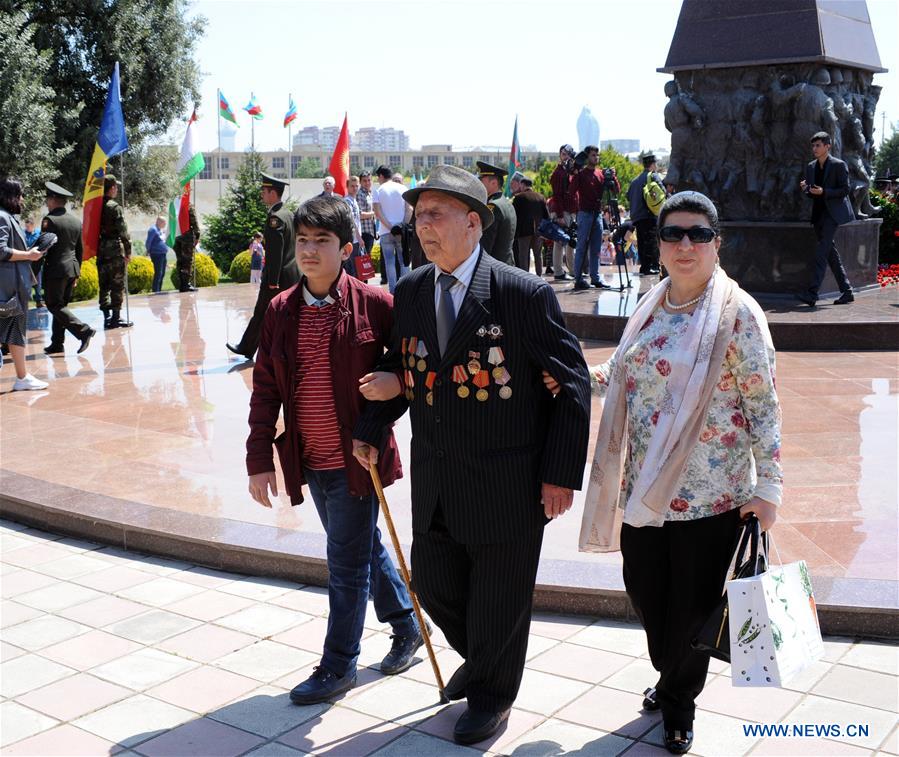 AZERBAIJAN-BAKU-VICTORY DAY-CEREMONY