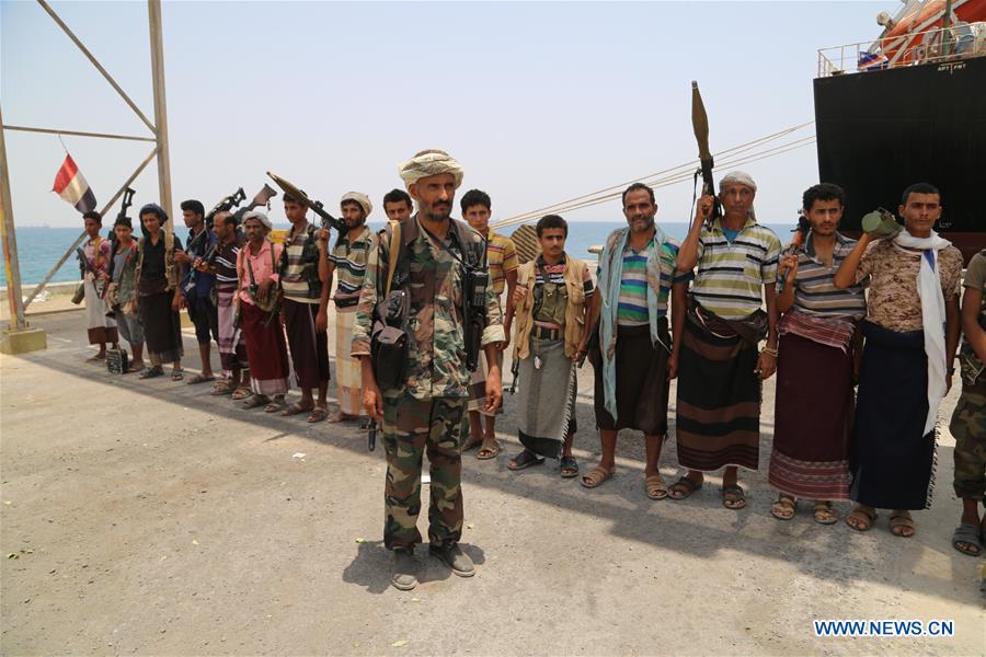 YEMEN-HODEIDAH-PORTS-HOUTHI REBELS-WITHDRAWAL