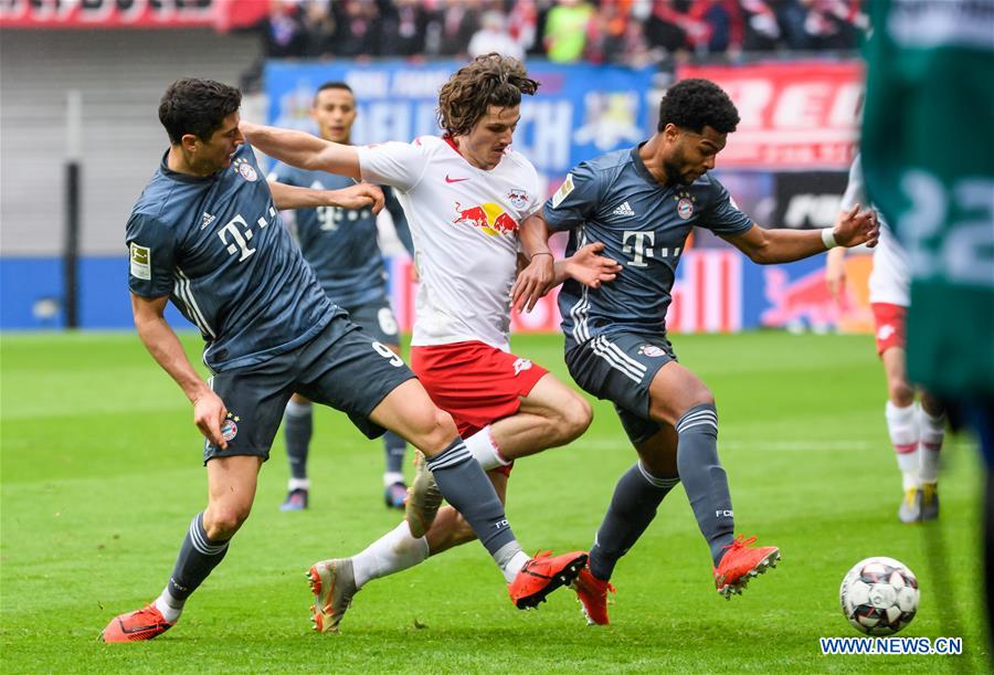 (SP)GERMANY-LEIPZIG-SOCCER-BUNDESLIGA-LEIPZIG VS BAYERN MUNICH