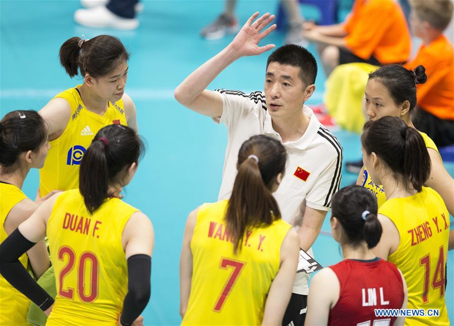 (SP)SWITZERLAND-MONTREUX-VOLLEYBALL-MASTERS WOMEN-GER VS CHN