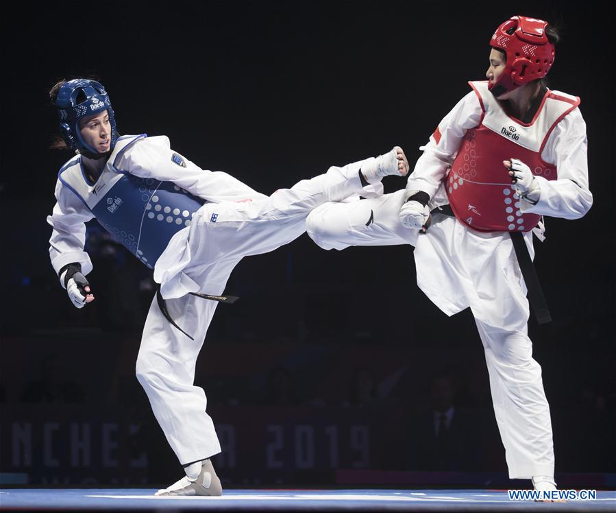 (SP) BRITAIN-MANCHESTER-TAEKWONDO-WORLD CHAMPIONSHIP-DAY 3