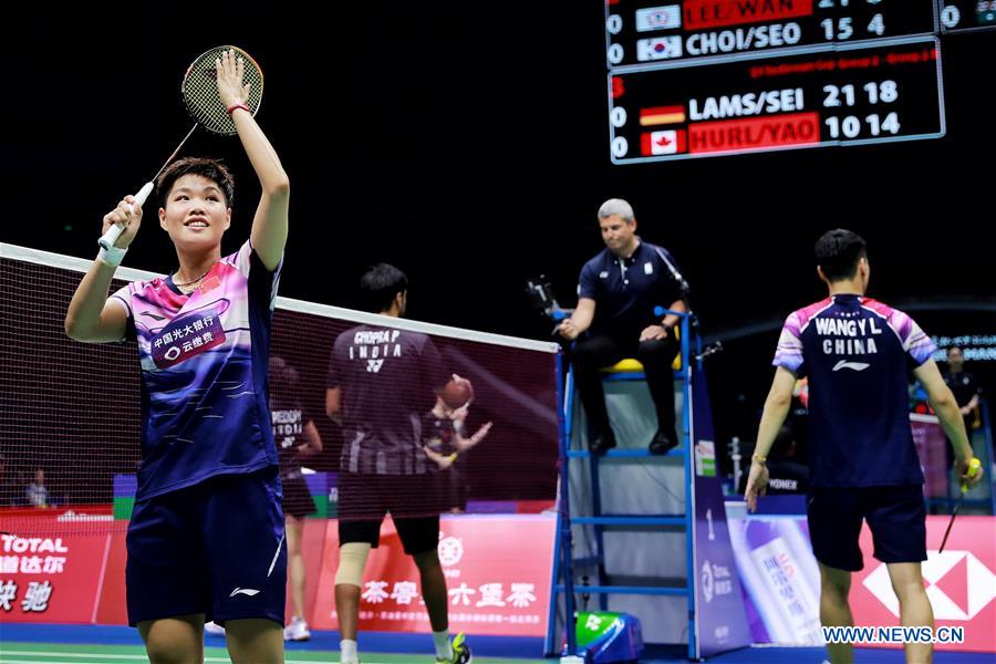 (SP)CHINA-NANNING-BADMINTON-SUDIRMAN CUP 2019(CN)