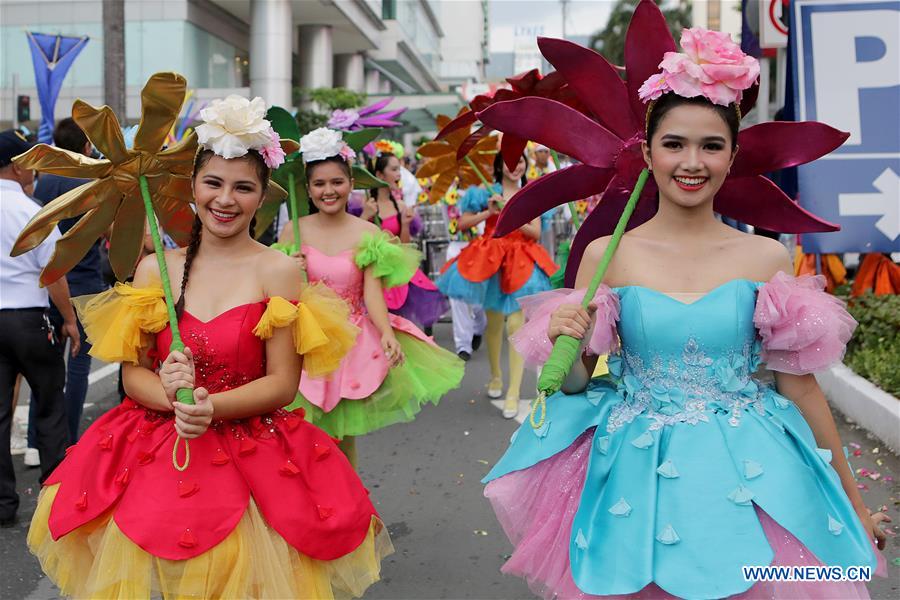 PHILIPPINES-QUEZON CITY-BEAUTY CONTEST-PARADE