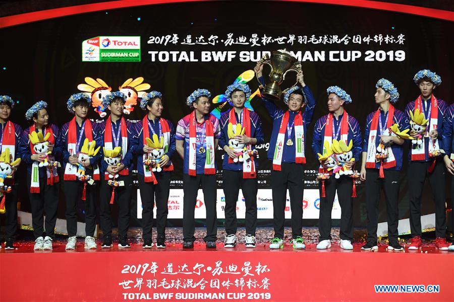 (SP)CHINA-NANNING-BADMINTON-SUDIRMAN CUP 2019(CN)