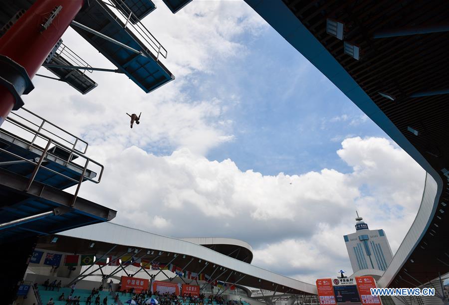 (SP)CHINA-GUANGDONG-HIGH DIVE-WORLD CUP