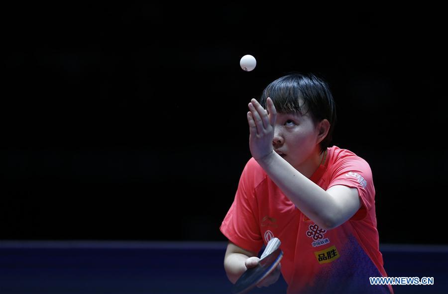 (SP)CHINA-SHENZHEN-TABLE TENNIS-CHINA OPEN-WOMEN'S SINGLES (CN)