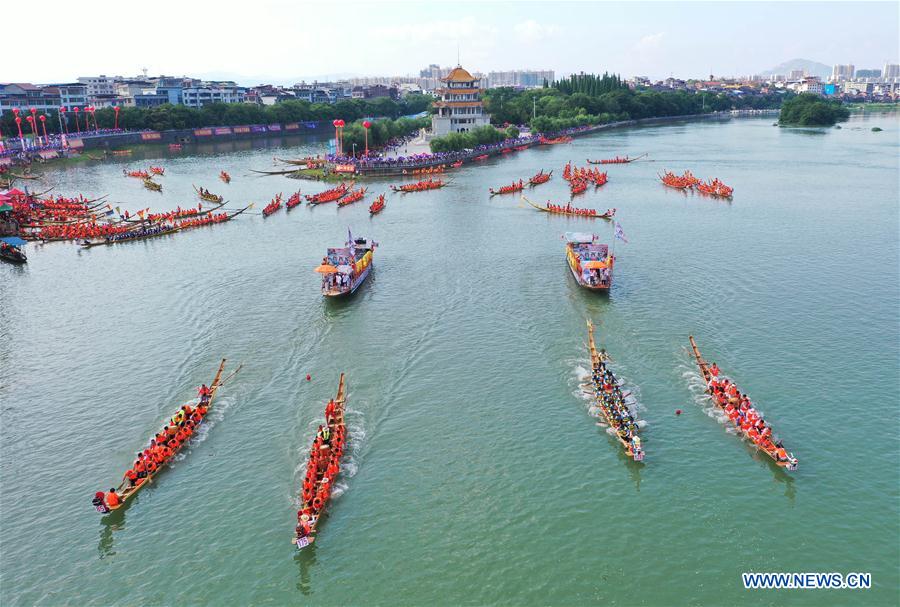 #CHINA-HUNAN-DAOXIAN-DRAGON BOAT RACE (CN)