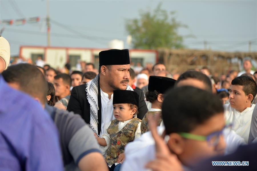 MIDEAST-GAZA CITY-EID AL-FITR