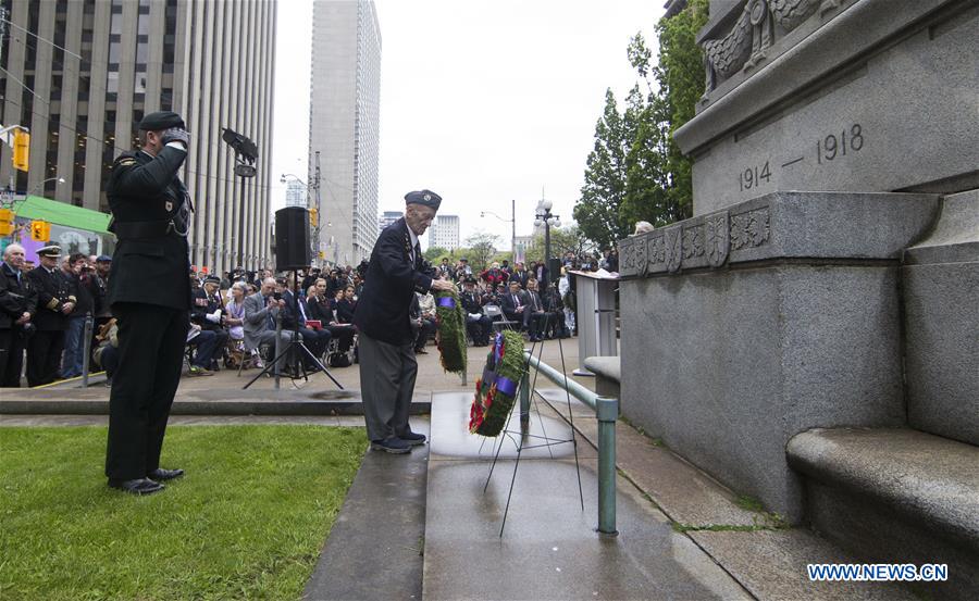 CANADA-TORONTO-D-DAY-COMMEMORATIONS 