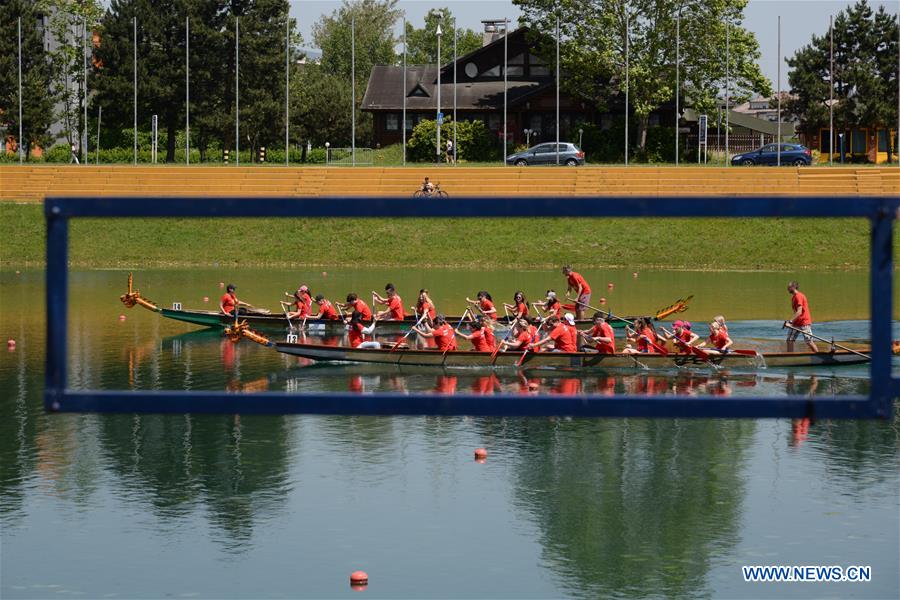 CROATIA-ZAGREB-DRAGON BOAT RACE