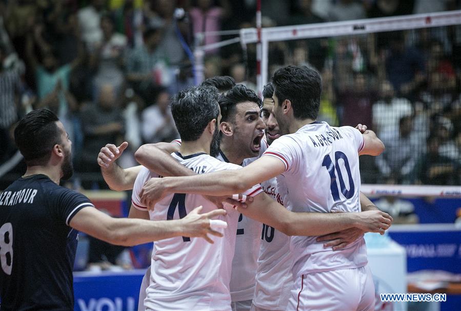 (SP)IRAN-URMIA-FIVB VOLLEYBALL LEAGUE-RUSSIA VS IRAN