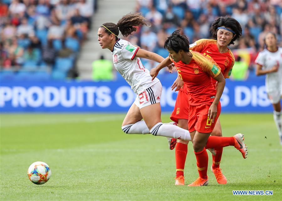 (SP)FRANCE-LE HAVRE-2019 FIFA WOMEN'S WORLD CUP-GROUP B-CHINA-SPAIN