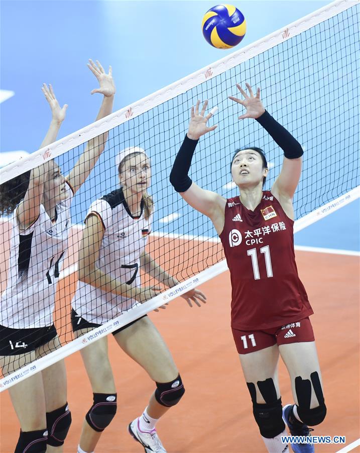 (SP)CHINA-NINGBO-VOLLEYBALL-FIVB NATIONS LEAGUE-CHN VS GER (CN) 