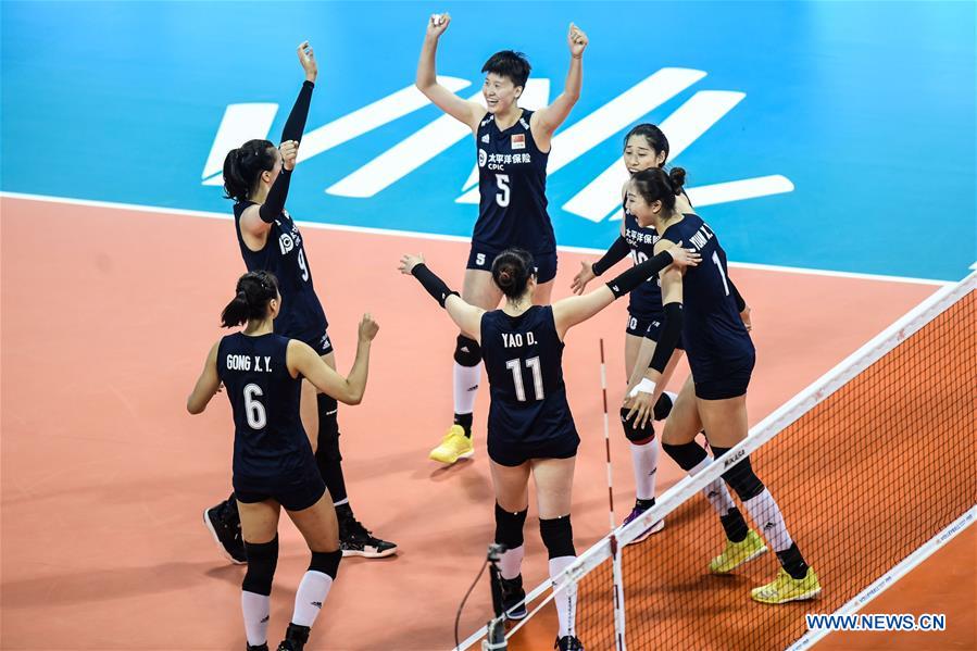 (SP)CHINA-NINGBO-VOLLEYBALL-FIVB NATIONS LEAGUE-CHN VS BUL (CN)