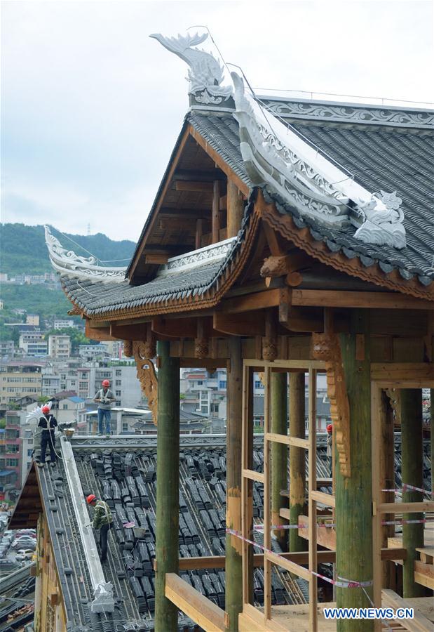 #CHINA-HUBEI-ENSHI-STILTED TUJIA BUILDING (CN)