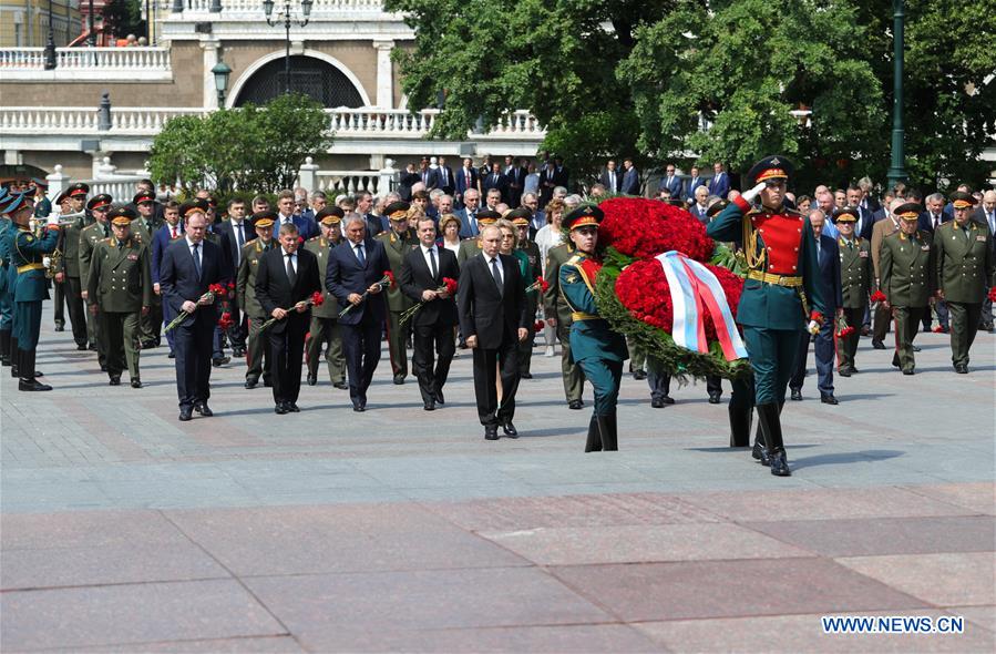 RUSSIA-MOSCOW-GREAT PATRIOTIC WAR-78TH ANNIVERSARY