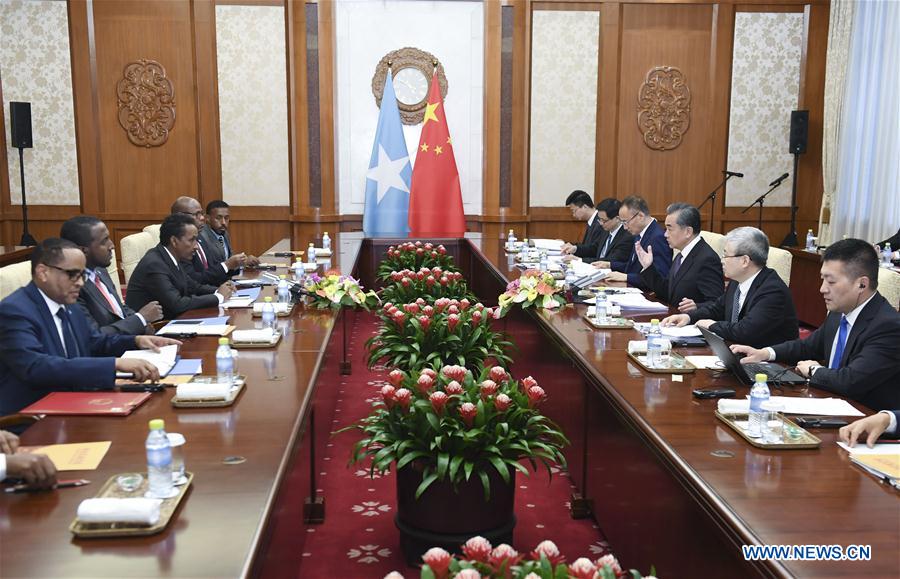 CHINA-BEIJING-WANG YI-SOMALIA-FM-MEETING (CN)